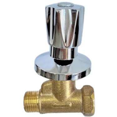 Imagem de Registro Chuveiro Completo 1/2 Polegada Compatível com Cano de 20mm 1416 C-50 Cromado