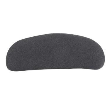 Imagem de Almofada de Apoio Lombar para Carro, Almofada Traseira Ergonômica para Dirigir Com Alça Ajustável Cinza Escuro