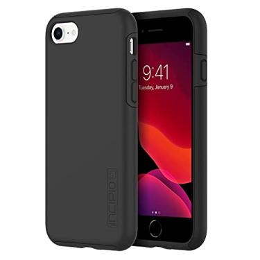 Imagem de Incipio Capa DualPro para Apple iPhone 6 Plus, 6s Plus | Capa rígida híbrida de camada dupla resistente à prova de choque – preto obsidiana