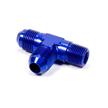 Imagem de Aeroquip FCM2126 Adaptador em T de alumínio anodizado azul