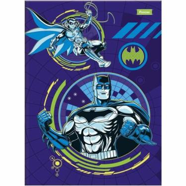 Imagem de Caderno Brochura Batman 80 Folhas Foroni (Capas Sortidas)
