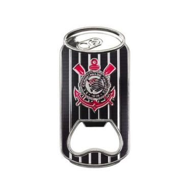 Imagem de Ímã Abridor Garrafas Lata Corinthians 8.5x4cm - Mileno