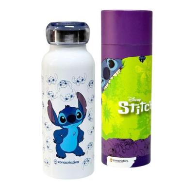 Imagem de Garrafa Térmica Inox Bubble 500ml STITCH HOLOGRAFICO- ZC - ZONA CRIATI