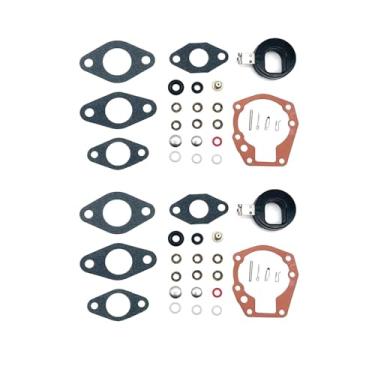 Imagem de Kit de reparo de peças de reconstrução de carburador 439071 para Johnson Evinrude 1.5HP 2HP 3HP 4HP 5.5HP 6HP 7.5HP 7.5HP 10HP 15HP 18HP 20HP (2PCS)