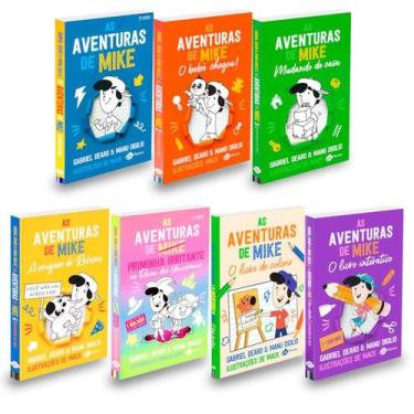 Imagem de Livro As Aventuras de Mike - Coleção Completa vol 1 a 4 + Priminha Irr