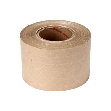 Imagem de oshhni Fita de embalagem marrom, fita gomada marrom, fita adesiva de 500cm para armazenamento em movimento, álbum de fotos para casa, diário e notebook