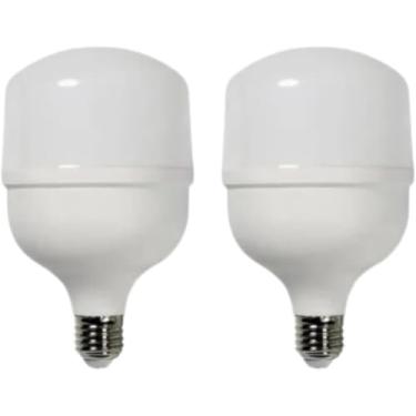 Imagem de kit 2 Lampada Bulbo Led E27 60W Branco Frio