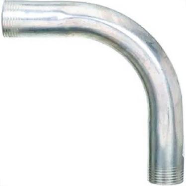 Imagem de Curva Eletroduto Aco Galvanizado Perfil Lider 90 X 1/2'' 65208Ge - Kit