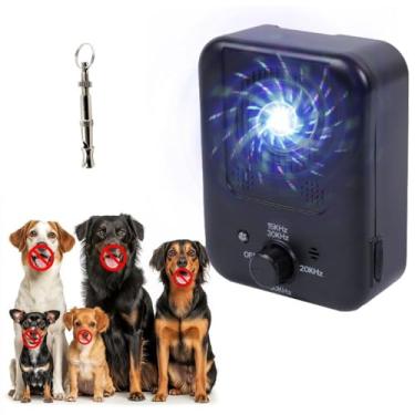 Imagem de Dispositivo antilatido, dispositivo ultrassônico antilatido de 3 modos para cães, dispositivos recarregáveis para impedir latidos de cães de 33 m, caixa de controle de latidos para uso interno e