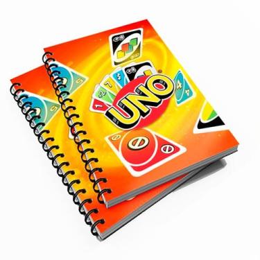 Imagem de Caderno Universitário 10 Mat Pers. Jogo Uno - Premium