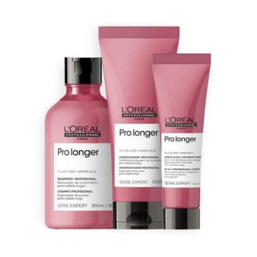 Imagem de Kit Pro Longer Sh 300ml + Cond 200ml + Leave-in 150ml - Loreal Profiss