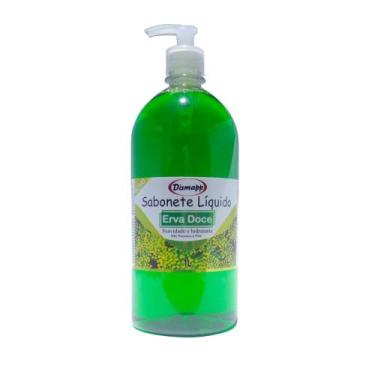 Imagem de Sabonete Líquido Dismapp 1 Litro com Válvula - Erva Doce