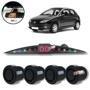Imagem de Sensor De Estacionamento Ré Visor Slim Peugeot 206 Todos - Tech One, P