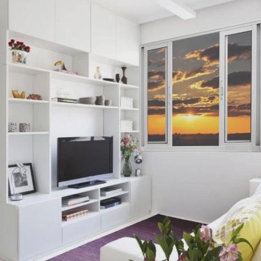 Imagem de Janela de Alumínio de Correr 100x200cm 4 Folhas Suprema Hale Esquadrias