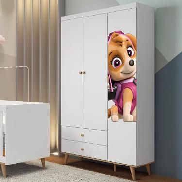Imagem de Adesivo De Guarda Roupa Patrulha Canina - Skye