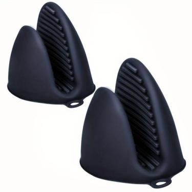 Imagem de Luva térmica de silicone preta 10,5 cm  - LYOR