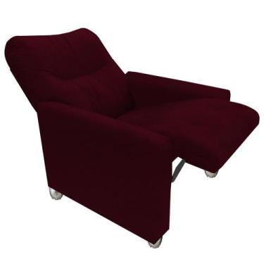 Imagem de Poltrona Do Papai E Mamae Reclinável Classic Moderna - Silverio Decor,