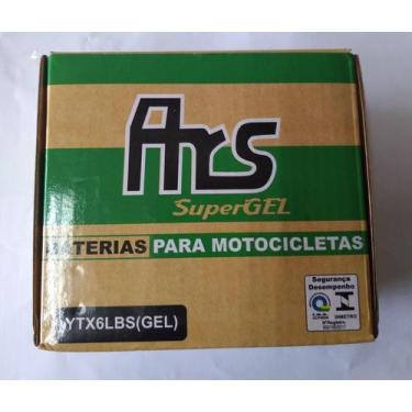 Imagem de Bateria ars 6 ah super gel - para motocicleta ytx6lbs (gel)