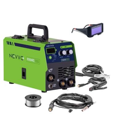 Imagem de Máquina Inversora De Solda Fixmig1355 Bivolt 120a Mig S/Gás Mma Tig NEVVO + Óculos de Solda Automático