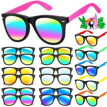 Imagem de Óculos de sol GINMIC Kids Neon Party Favors UV400 Protection