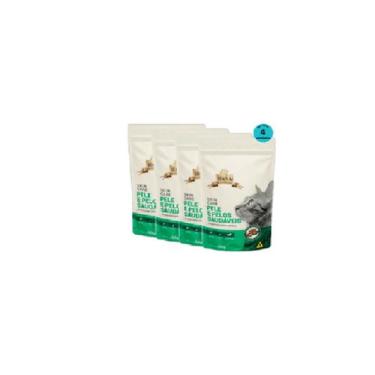 Imagem de Petisco Snack Hana para Gatos Adultos Pele e pelos Saudaveis Kit com 3