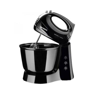 Imagem de Batedeira Mondial 3 Velocidades 400W B-44, Preto, 220V