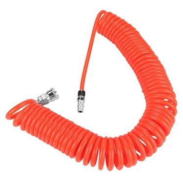 Imagem de Mangueira de Ar de Primavera PU 8x5 Com Acessórios para Bomba Ar do Tubo Mola do Compressor - Durável, BLE, Leve e Fácil Usar