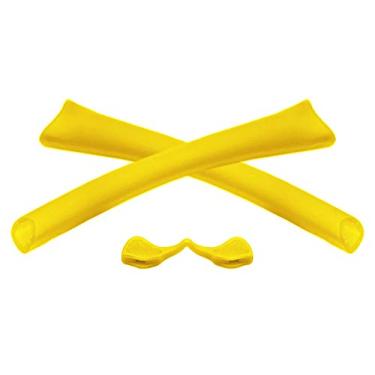 Imagem de Vonxyz Substituição para óculos de sol Oakley Radar Range – Várias opções, Yellow Rubber Kits, 0