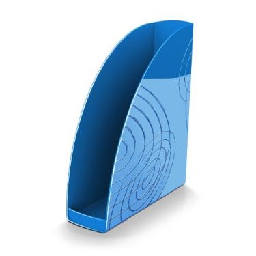 Imagem de CEP 1067000351 Arquivo de revista 8,89 cm x 25,4 cm x 30,4 cm azul