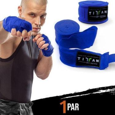 Imagem de Bandagem Elástica MBFIT 3,5m, Azul, ST