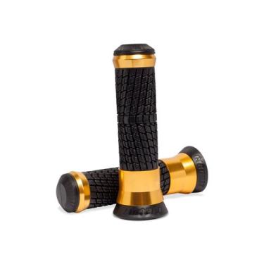 Imagem de Manopla Circuit Storm Preto/Vermelho, Dourado