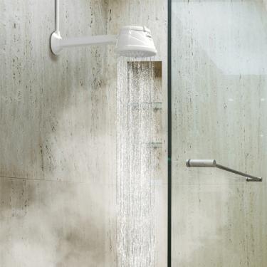 Imagem de Ducha Fluir 4 Temperaturas Branco – Zagonel | 127V 5500W Cód. DFR4T55127BR01