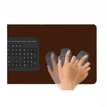 Imagem de Deskpad couro gamer escritório mesa decoração 180x40 - GENERTOY