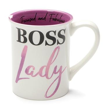 Imagem de Caneca de café de cerâmica Boss Lady Be Goal Digger 473 ml