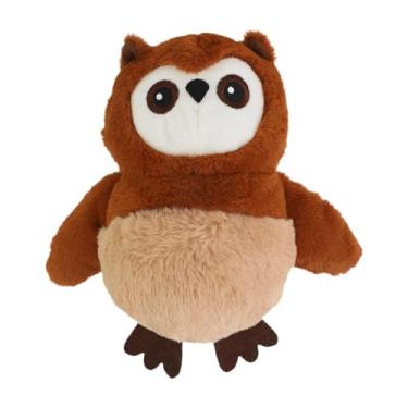 Imagem de Generic Brinquedo de pelúcia que faz barulho ao se mover, brinquedo de pelúcia para cães, com apito, entretenimento para mastigadores agressivos, Coruja 24cmx24cm