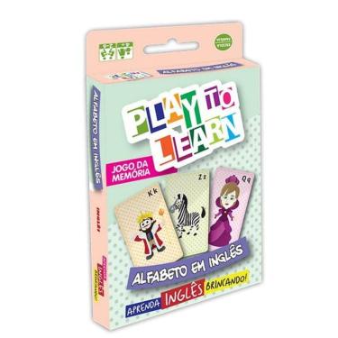 Imagem de Play To Learn - Alfabeto Em Inglês - Jogo Da Memória