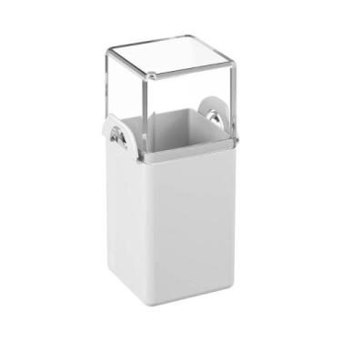 Imagem de Paliteiro De Mesa 5x4x9cm Porta Palito de Dente Plástico Coz - Coza