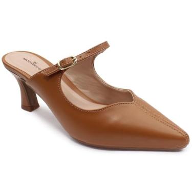 Imagem de Scarpin Mule Modarpe Salto Baixo Moderno S19 (Marrom, BR, Adulto, Numérico, 36)