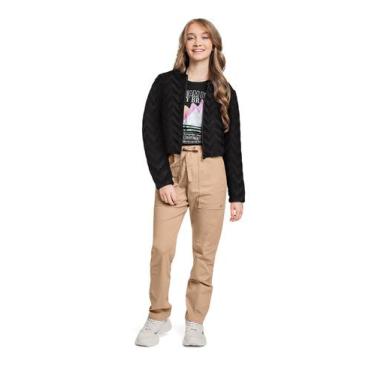 Imagem de Jaqueta Puff Juvenil para Menina Gloss, 12