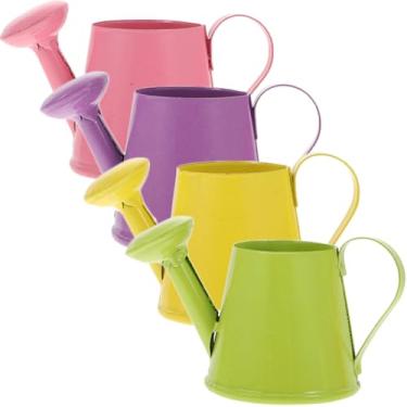 Imagem de SUPVOX Regador Infantil Com 4 Peças, Latas Para Jardim, Chaleiras, Cuidados Plantas Internas E Externas, Diversão Meninos Meninas