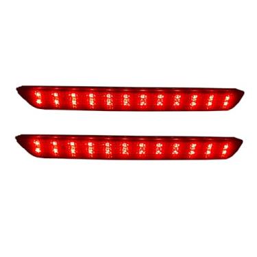 Imagem de Lâmpada LED para Mazda 3,2007-2009 Mazdaspeed3 2004-2009 Mazdaspeed3 refletor de neblina traseiro luzes traseiras de freio e luz de seta acessórios para carro (lente manchada)