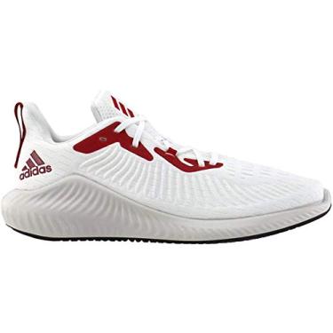 Imagem de Tênis Adidas Alphabounce + Shoe – Unissex, Ftwwht/Powred/Cblack, 4