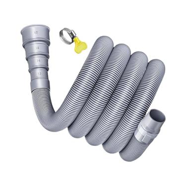 Imagem de Mangueira de Descarga para Autocaravana | Tubo de Drenagem Ajustável e Resistente - Solução Segura Versátil Para Extensão De Reboque Em Acampamento Férias Ao Ar Livre