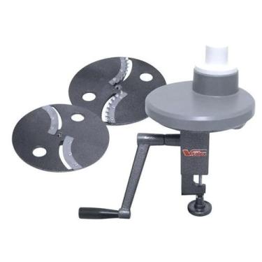 Imagem de Processador Picador Fatiador De Alimentos Com 2 Discos Manual Vitalex