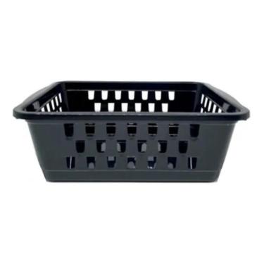 Imagem de Cesto Organizador Pequeno 800 Ml Preto 16X12X6Cm 1908 Ercapl - Ercapla