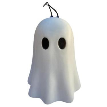 Imagem de Fantasma Plástico Decoração Festa Halloween Iluminação - SM Decora