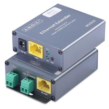 Imagem de ATNEDCVH Kit Repetidor Extensor De Alcance Ethernet, Extensão Lan 2000 M E 6560 Pés Sobre Cabo Rede Cat5E/6/6E Rj45 - Adaptador Utp Ip Par Trançado 1000 3280