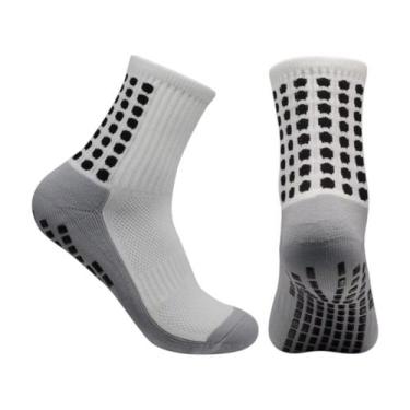 Imagem de Meia Esportiva Antiderrapante Futebol Academia pilates areia - Marca