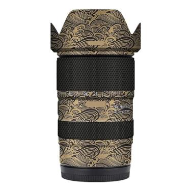 Imagem de Adesivo antiarranhões para lente de câmera para Tamron 28-75 mm F2.8 G2 adequado para Nikon Mount Coat Vinil Película Protetora Decalques 28-75 F 2,8 G 2 (Ouro Onda)