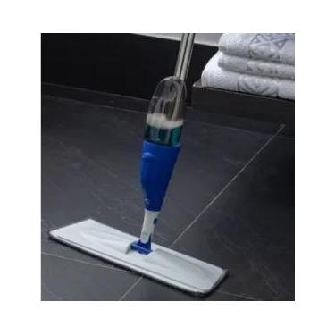 Imagem de Mop Spray Reservatório Refil Lavável Piso Cerâmica Parede Lava Balde E